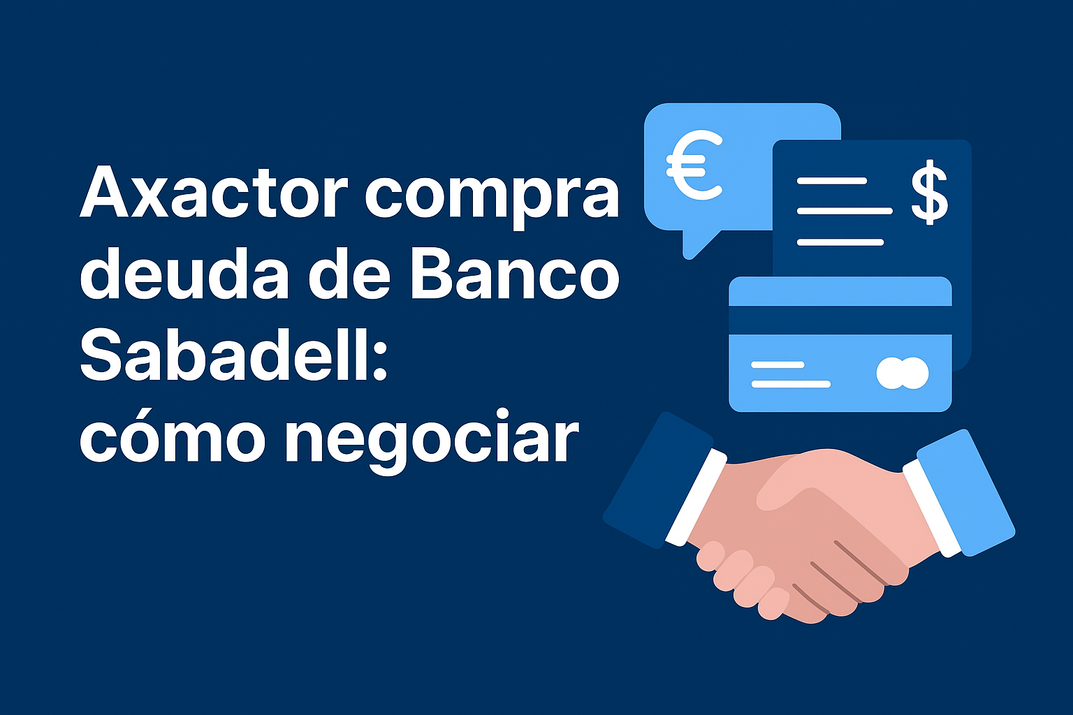 Axactor compra deuda Sabadell: cómo negociar